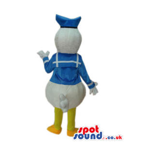 Donald Duck Disney Character Plush Mascot With Classic Garments