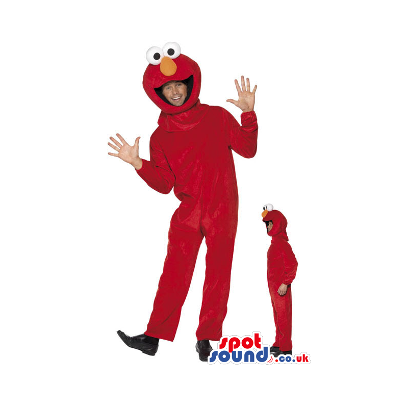 Elmo Sesame Street Character Adult Size Costume Or Mascot -