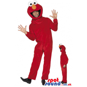 Elmo Sesame Street Character Adult Size Costume Or Mascot -