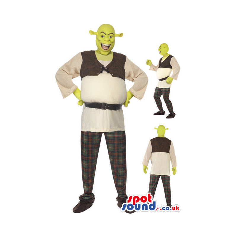 Shrek Movie Character Adult Size Costume Or Mascot - Custom