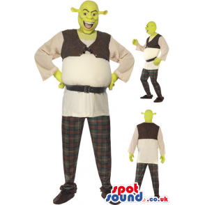 Shrek Movie Character Adult Size Costume Or Mascot - Custom