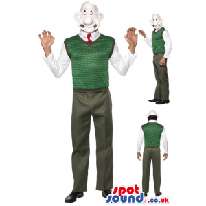 Wallace And Grommit Character Adult Size Costume Or Plush