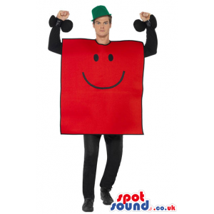 Mr. Strong Character Adult Size Costume Or Plush Mascot -