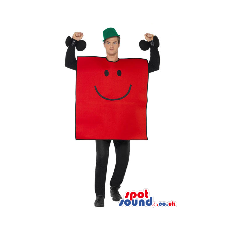 Mr. Strong Character Adult Size Costume Or Plush Mascot -