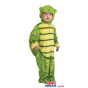 Cute Green Turtle Children Size Costume Or Disguise - Custom