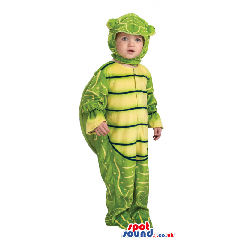 Cute Green Turtle Children Size Costume Or Disguise - Custom