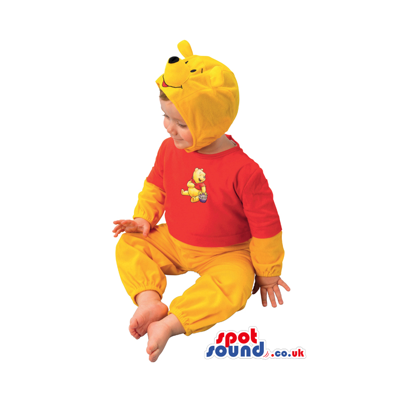 Cute Winnie The Pooh Bear Children Size Costume Or Disguise -
