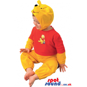 Cute Winnie The Pooh Bear Children Size Costume Or Disguise -