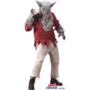 Realistic Werewolf Horror Character Mascot Or Costume - Custom