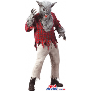 Realistic Werewolf Horror Character Mascot Or Costume - Custom