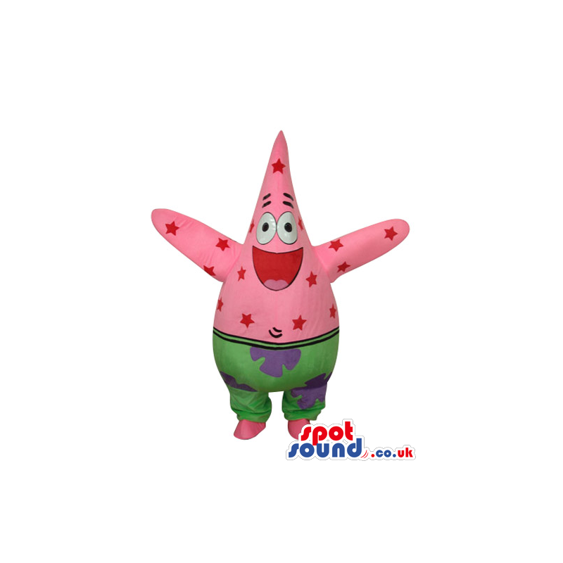 Patrick Starfish Sponge Bob Square Pants Cartoon Mascot -