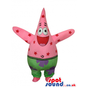 Patrick Starfish Sponge Bob Square Pants Cartoon Mascot -