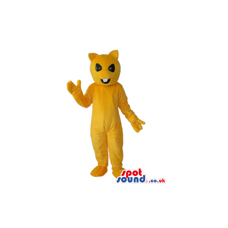 Fantasy Yellow Alien Chipmunk Creature Plush Mascot - Custom