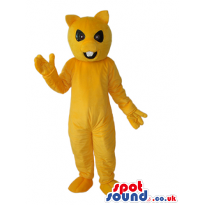 Fantasy Yellow Alien Chipmunk Creature Plush Mascot - Custom