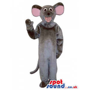 Grey Mouse Children Size Plush Costume Or Disguise - Custom