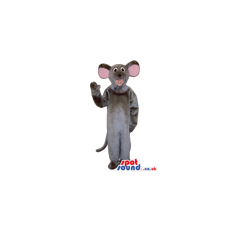 Grey Mouse Children Size Plush Costume Or Disguise - Custom