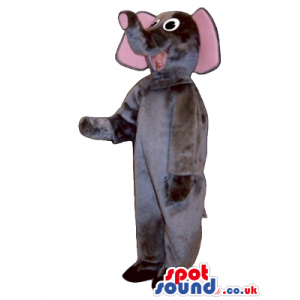 Grey Elephant Children Size Plush Costume Or Disguise - Custom