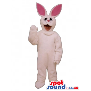 White Rabbit Children Size Plush Costume Or Disguise - Custom