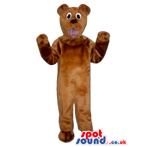 Brown Bear Children Size Plush Costume Or Disguise - Custom