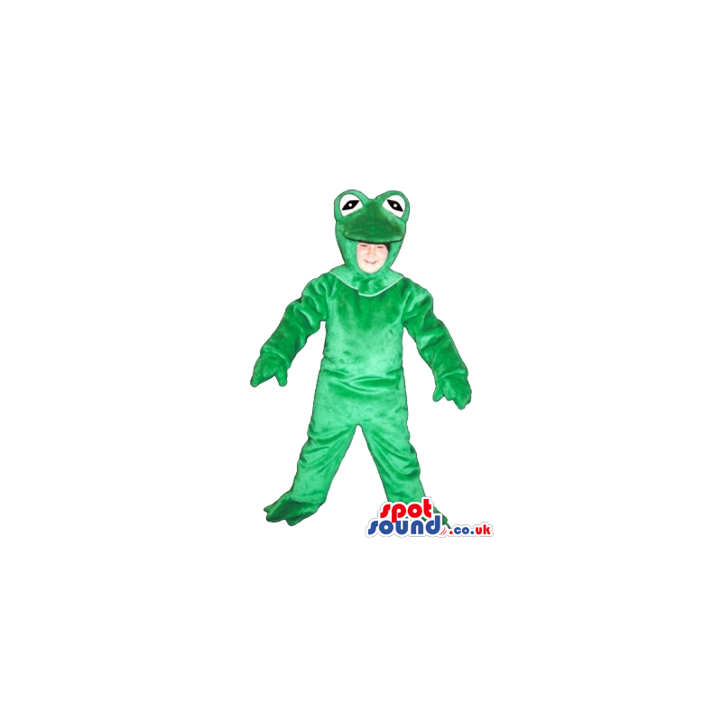 Green Frog Children Size Plush Costume Or Disguise - Custom