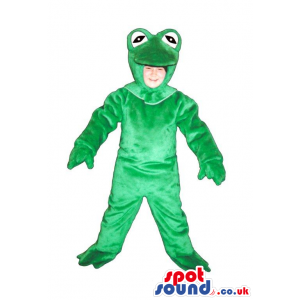 Green Frog Children Size Plush Costume Or Disguise - Custom