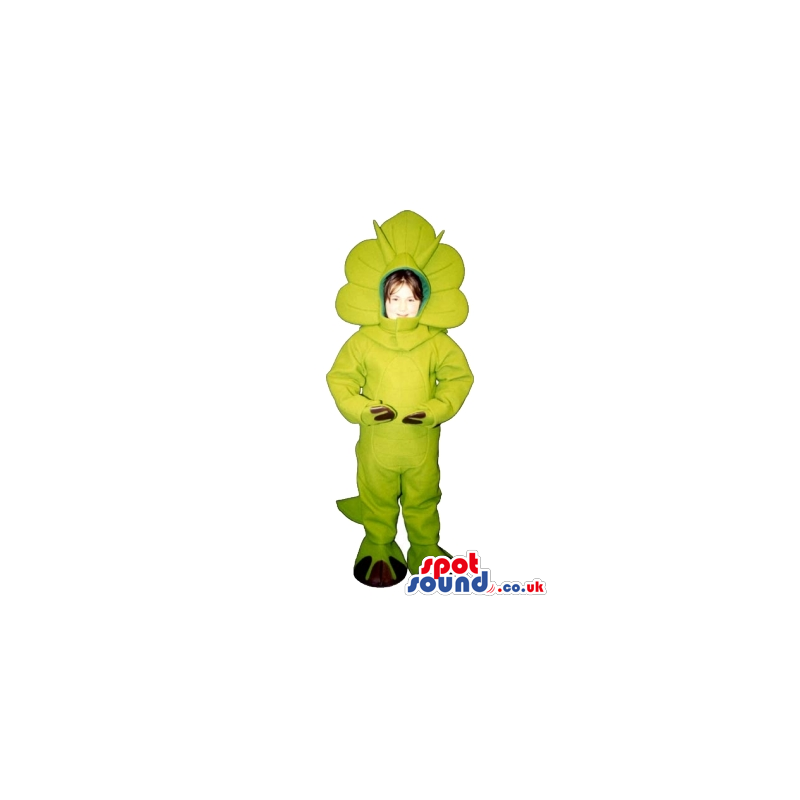 Triceratops Dinosaur Children Size Plush Costume Or Disguise -