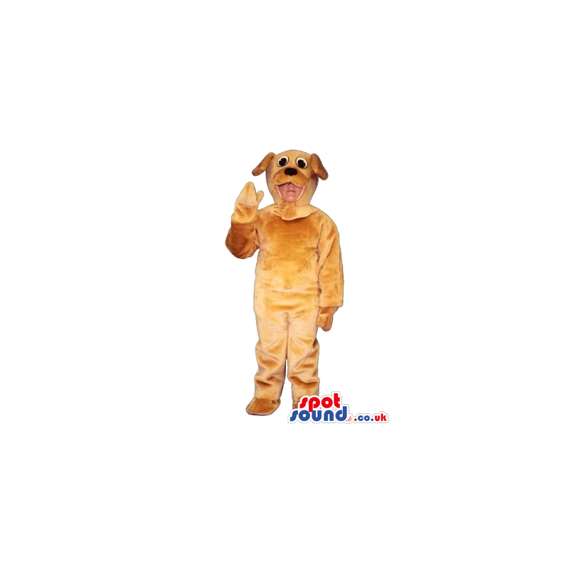 Cute Brown Dog Children Size Plush Costume Or Disguise - Custom