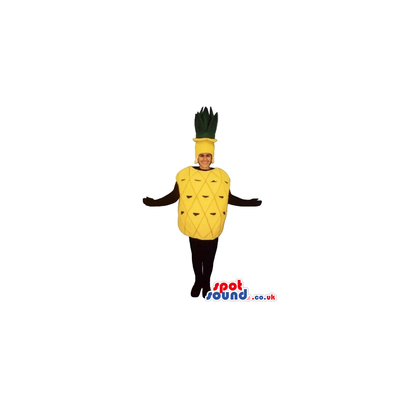Yellow Pineapple Fruit Adult Size Costume Disguise - Custom