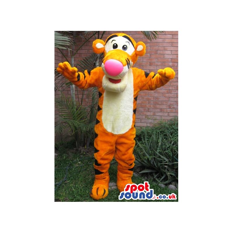 Popular Winnie It Pooh Tv Cartoon Tiger Character Plush Mascot