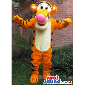 Popular Winnie It Pooh Tv Cartoon Tiger Character Plush Mascot