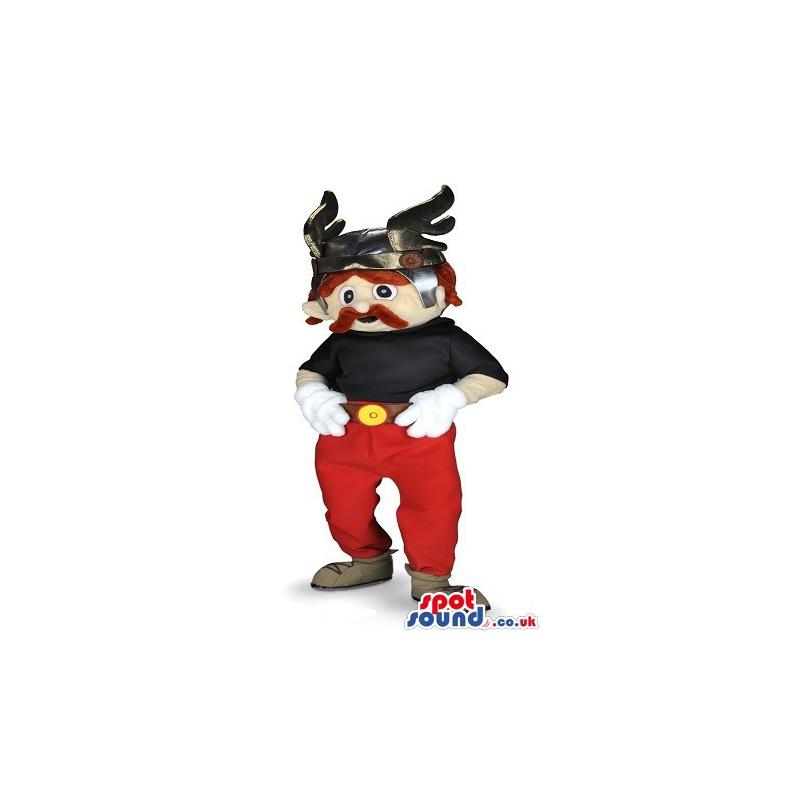 The world famous Asterix mascot with a lovely smile - Custom