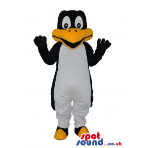 Cute Penguin Animal Plush Mascot With Big Orange Beak - Custom