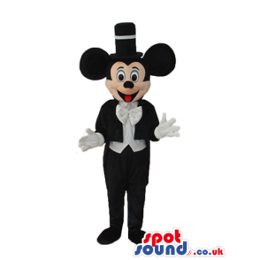 Mickey Mouse Disney Character With Elegant Garments - Custom