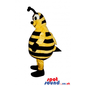 Cute Bee Insect Plush Mascot With Funny Round Big Belly -