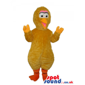 Big Bird Popular Alike Character Plush Mascot In Brown - Custom