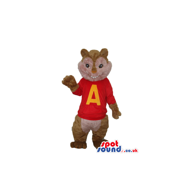 Alvin It Chipmunk Popular Movie Character Alike Mascot - Custom