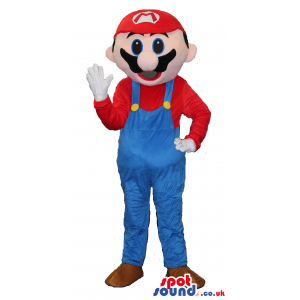 Classic Super Mario Bros. Popular Video Game Character Mascot -