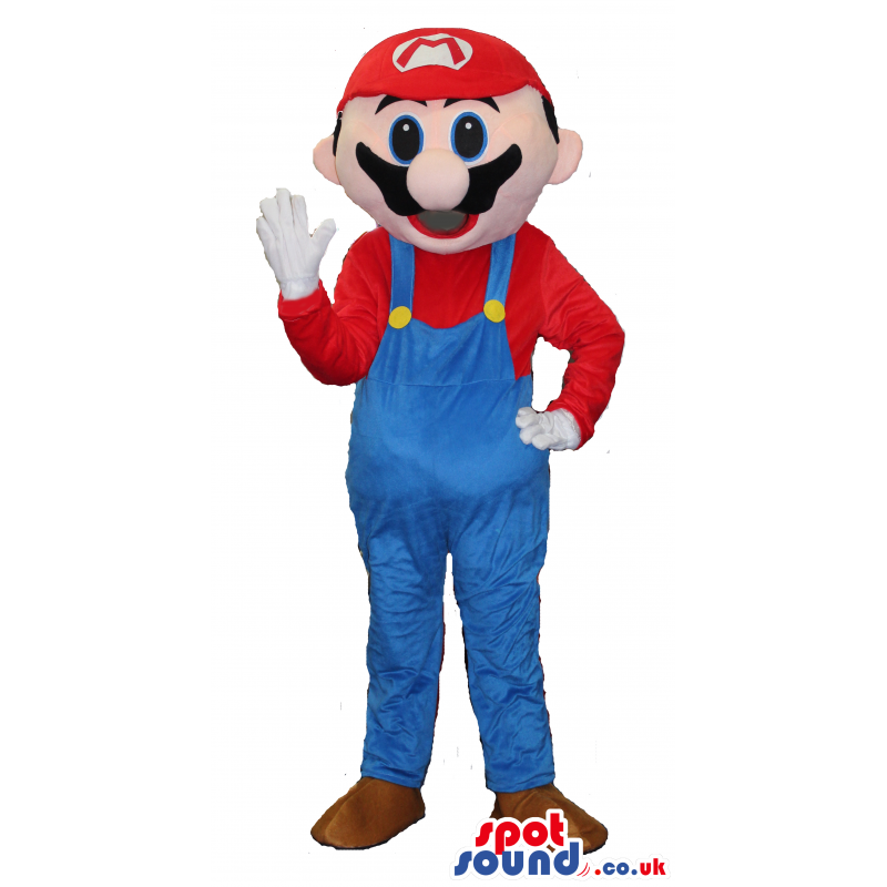 Classic Super Mario Bros. Popular Video Game Character Mascot -