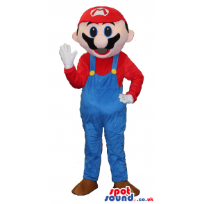 Classic Super Mario Bros. Popular Video Game Character Mascot -