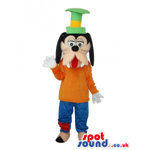 Goofy Dog Classic Cartoon Disney Character Mascot - Custom