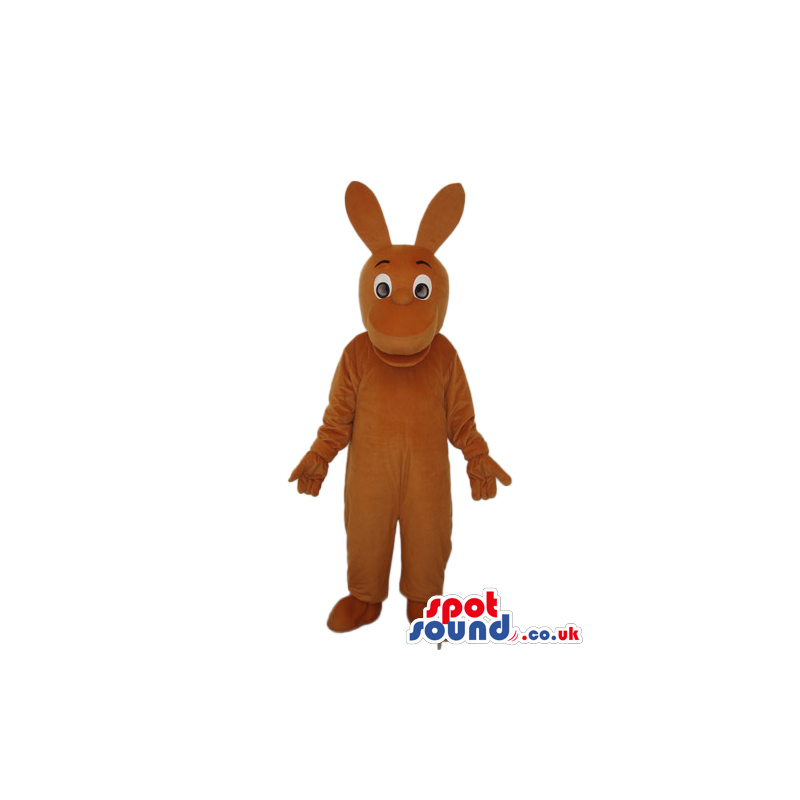 Customizable Fantasy All Brown Donkey Plush Mascot - Custom