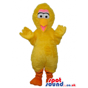 Big Bird Popular Alike Character Plush Mascot In Yellow -
