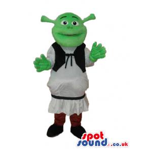 Shrek The Green Ogre Popular Movie Character Flashy Mascot -