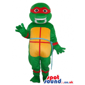 Raphael Ninja Turtle Tv Cartoon Character Plush Mascot - Custom