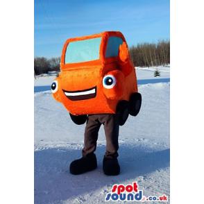 Funny Cute orange car wants to give you a big hug - Custom