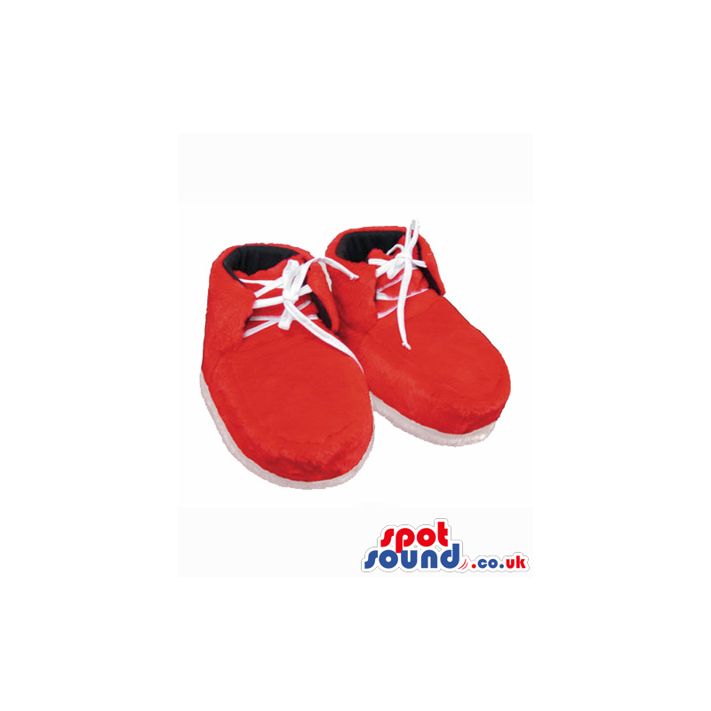 Best Quality Washable Red And White Shoes For Any Mascots -