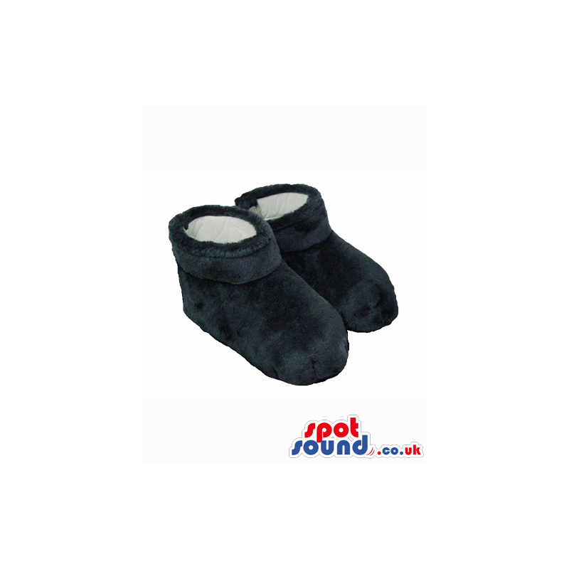 Best Quality Washable Black Plush Feet For Mascots - Custom