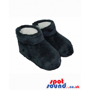 Best Quality Washable Black Plush Feet For Mascots - Custom
