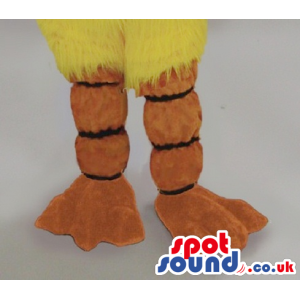 Best Quality Washable Brown Plush Legs For Bird Mascots -