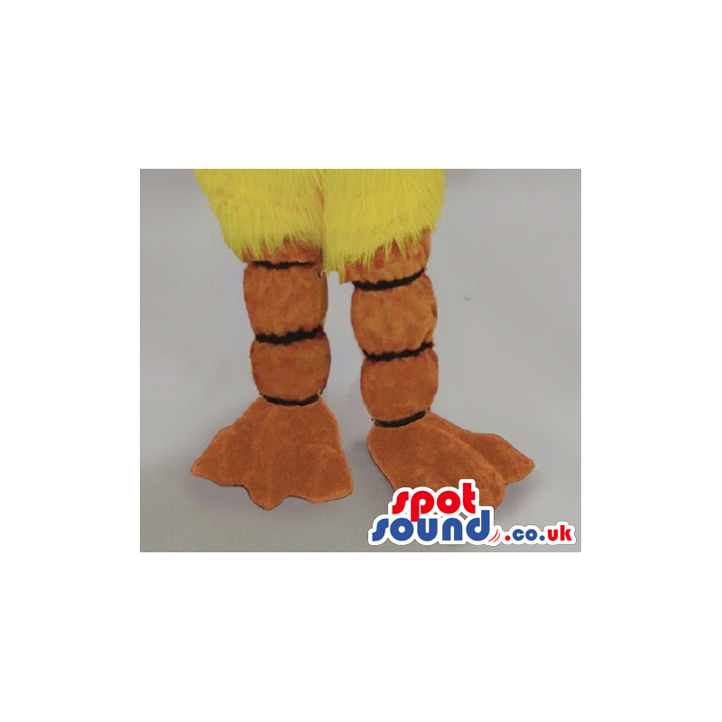 Best Quality Washable Brown Plush Legs For Bird Mascots -